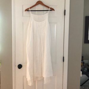 Lovely pin-tucked top linen sundress